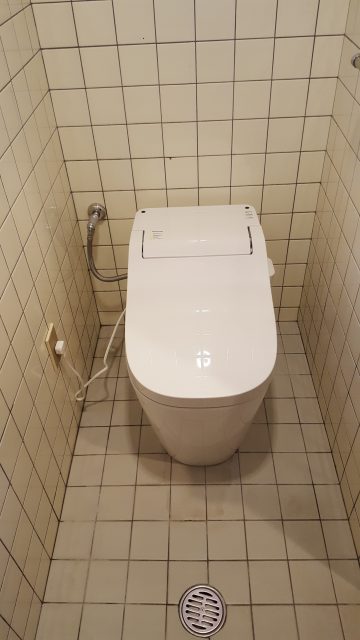 全自動おそうじトイレ取替