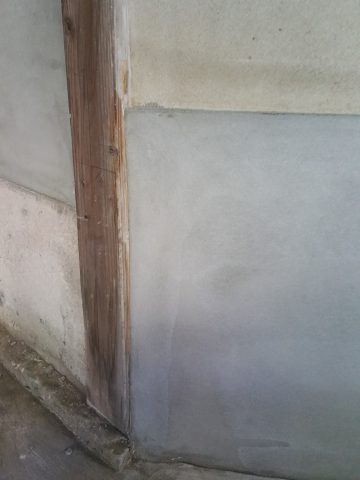 壁モルタル補修