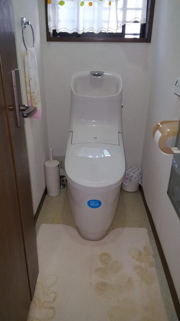 トイレプレアス取替工事