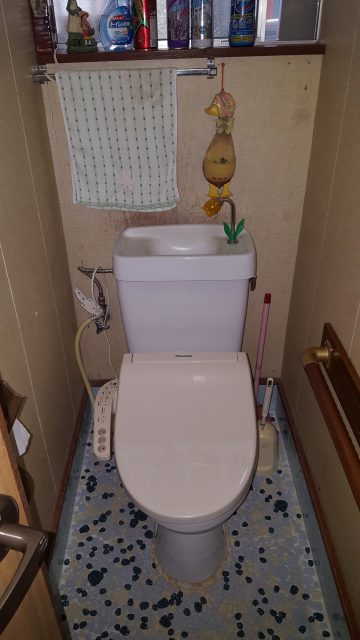 トイレ取替工事