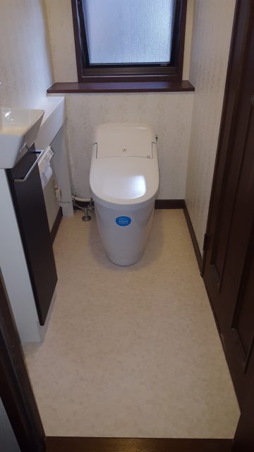 トイレ改修工事