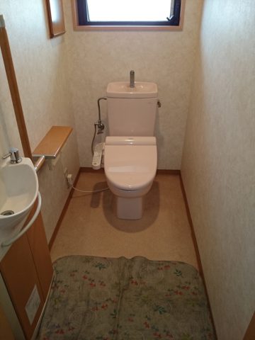 トイレ取替工事