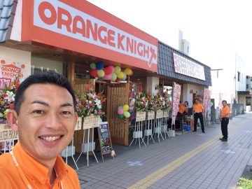 オレンジナイト創業１０周年祭赤穂店