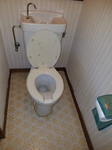 既設トイレ入替え