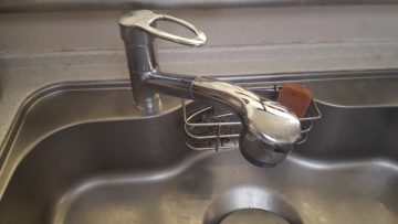 キッチン用水栓金具取替