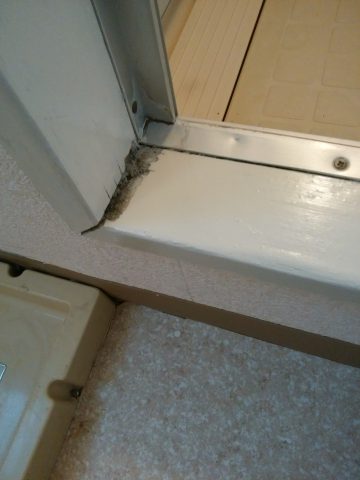 浴室壁補修