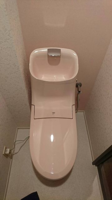 LIXILプレアスHS　トイレ工事　マンション