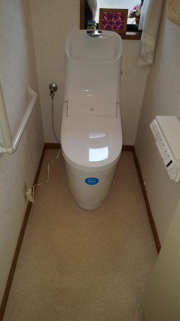 トイレ取替工事