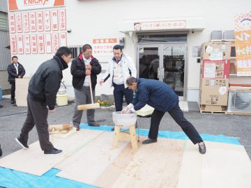 餅つき