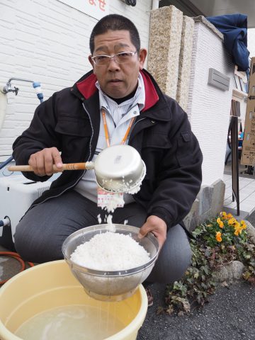 餅つき