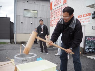 餅つき