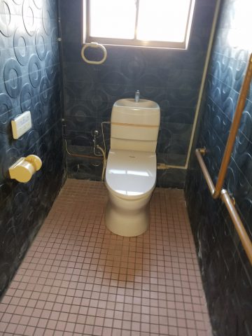 パナソニックの古いトイレ
