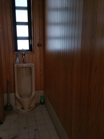 トイレに手すり取り付け　