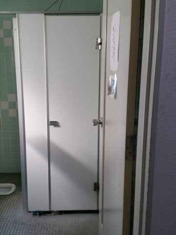 トイレブース工事　