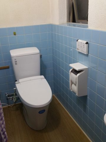 姫路市　和式トイレを洋式トイレにリフォーム