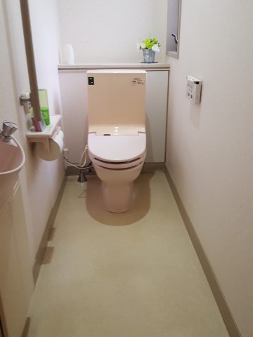 トイレ交換工事