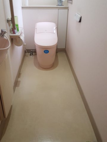 トイレ交換工事