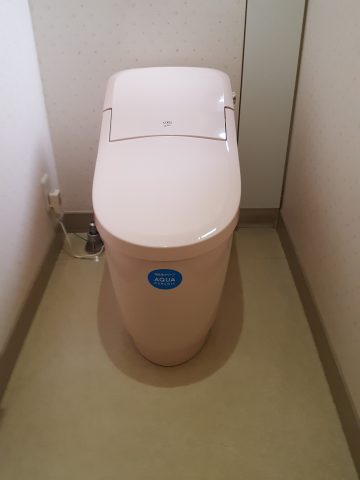 トイレ交換工事