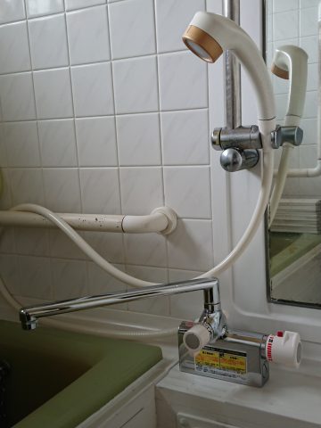 姫路市　切替えが効かなくなった浴室シャワー水栓の取替