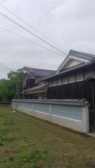 焼き板塗装