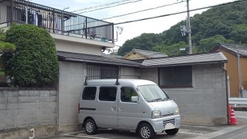 ガレージ屋根改修工事