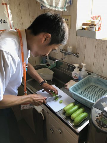 歩道菜園きゅうり