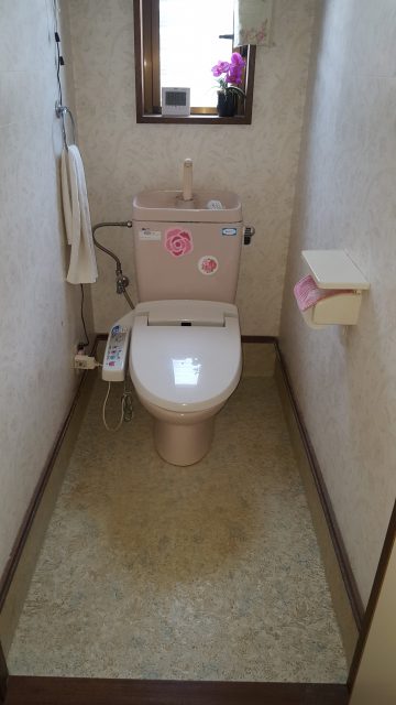 赤穂市　トイレ交換工事