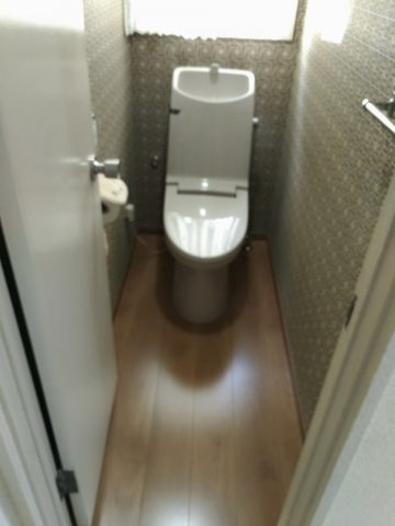 既設トイレ戻し