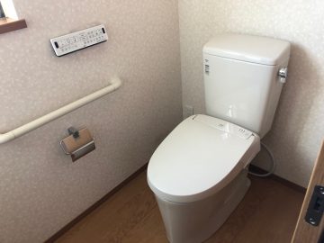 姫路市　トイレ水漏れで交換