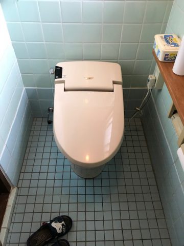 トイレ取替工事