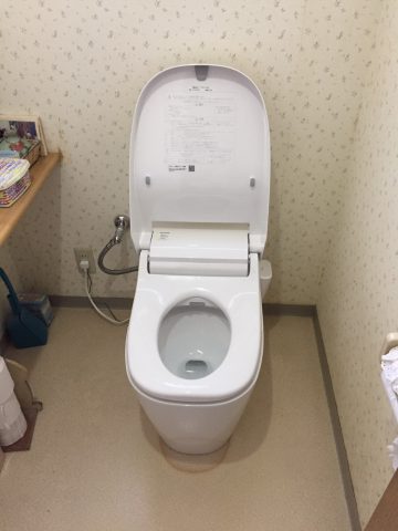 トイレ取替工事