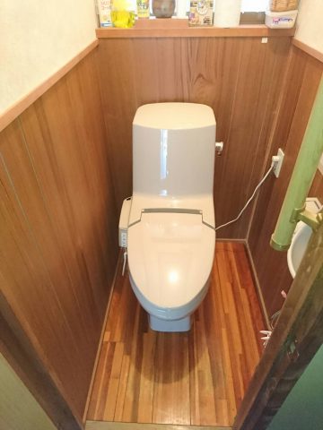 トイレ取替工事