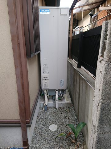 姫路市　電気温水器から水が漏れていた