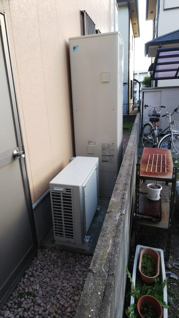 姫路市　エコキュート取替工事