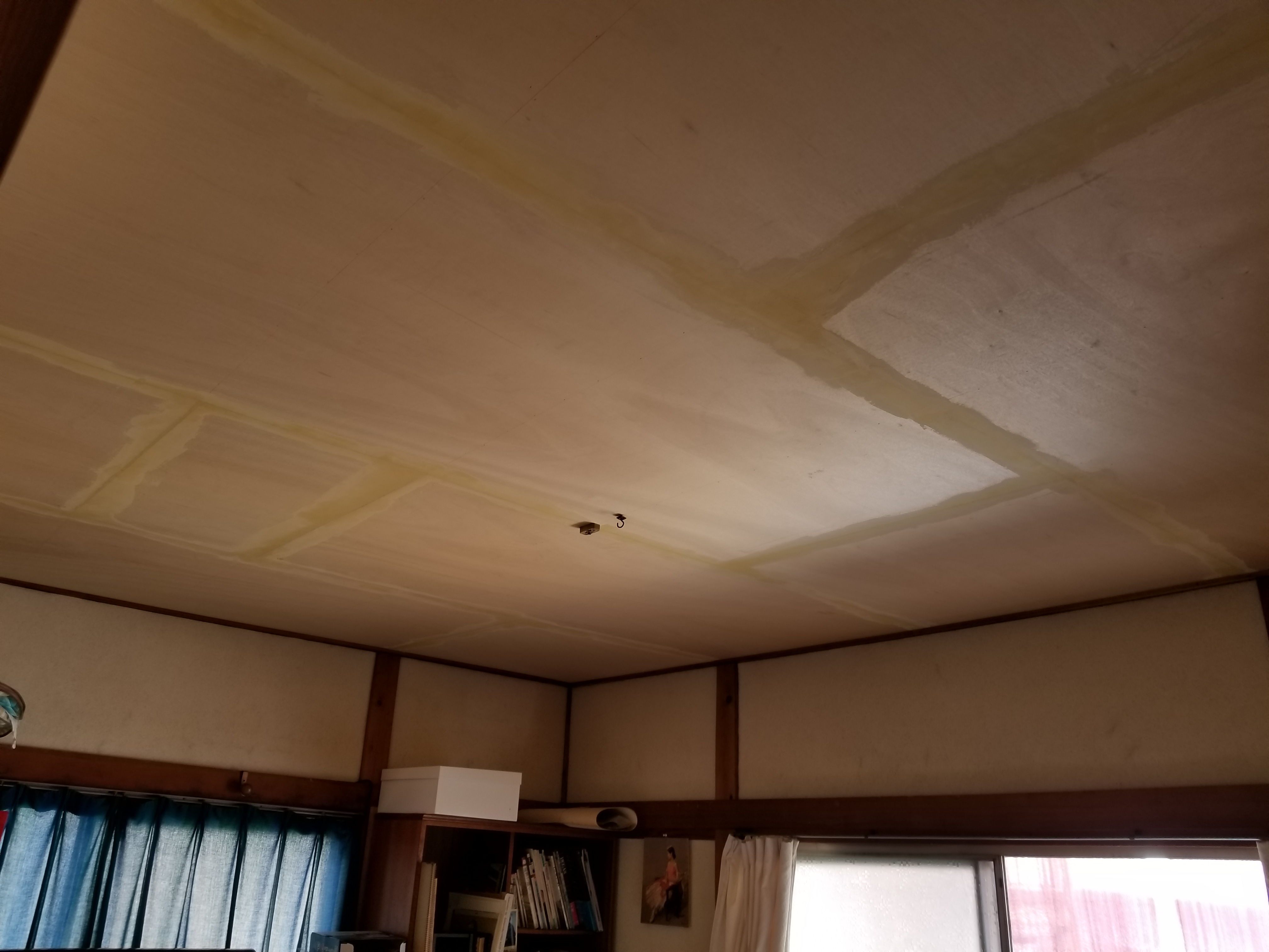 加古川市 和室の天井をクロス貼りに 株式会社オレンジナイト（ORANGE KNIGHT）