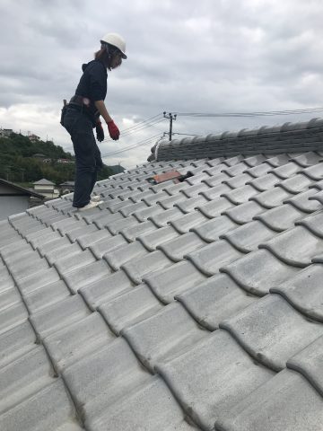 姫路市　雨漏りの点検