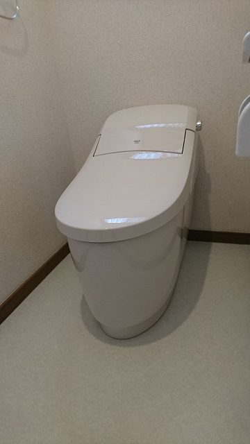 たつの市　トイレを取替える