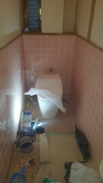 トイレ改修工事