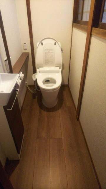 トイレ改装工事