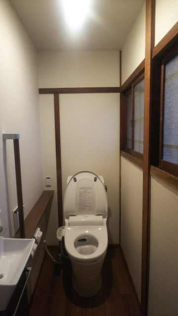 トイレ改装工事