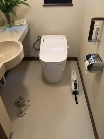 姫路市　トイレ便器入替工事