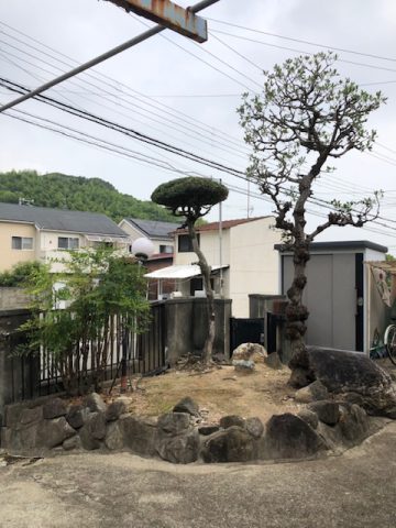 姫路市　植木剪定工事