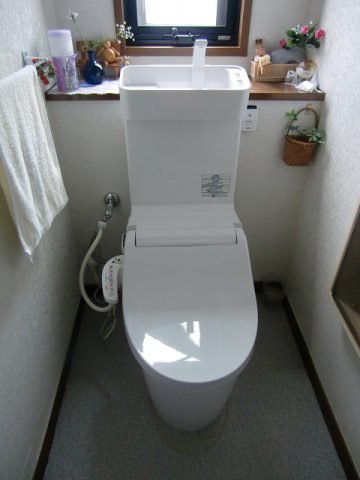 赤穂市　手洗器付のトイレ