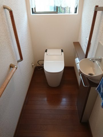 御津町　トイレの取替え