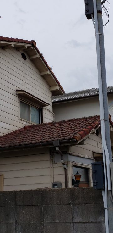 屋根塗装前