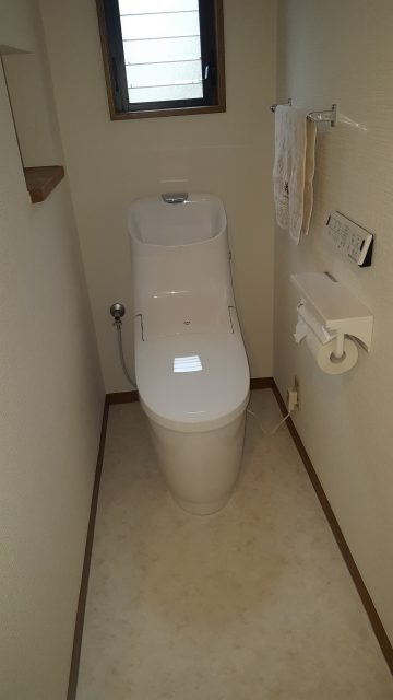 トイレ取替工事