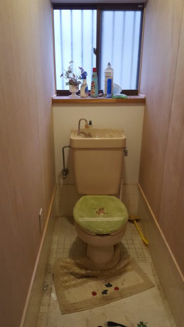 トイレ改修工事