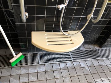 姫路市　福祉施設様の洗面置き台取替