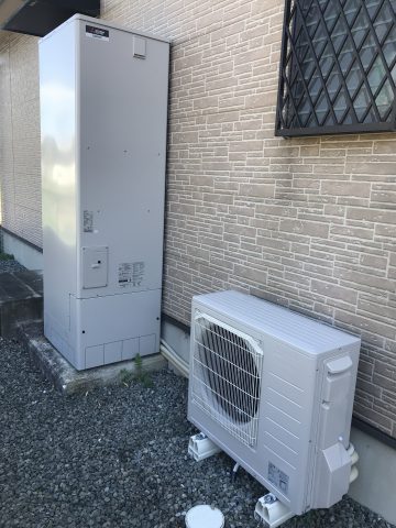 太子町　電気温水器からエコキュートへ