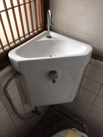 姫路市　トイレのタンク内部品交換